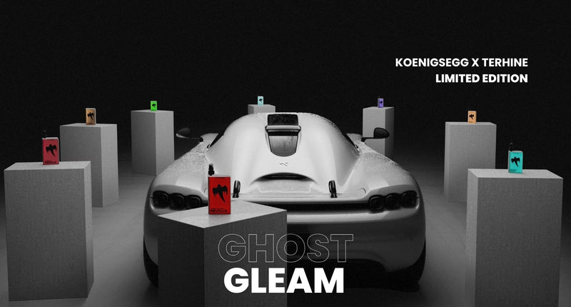 【tershineとケーニグセグの公式コラボケミカル】Ghost Gleam 販売開始のご案内