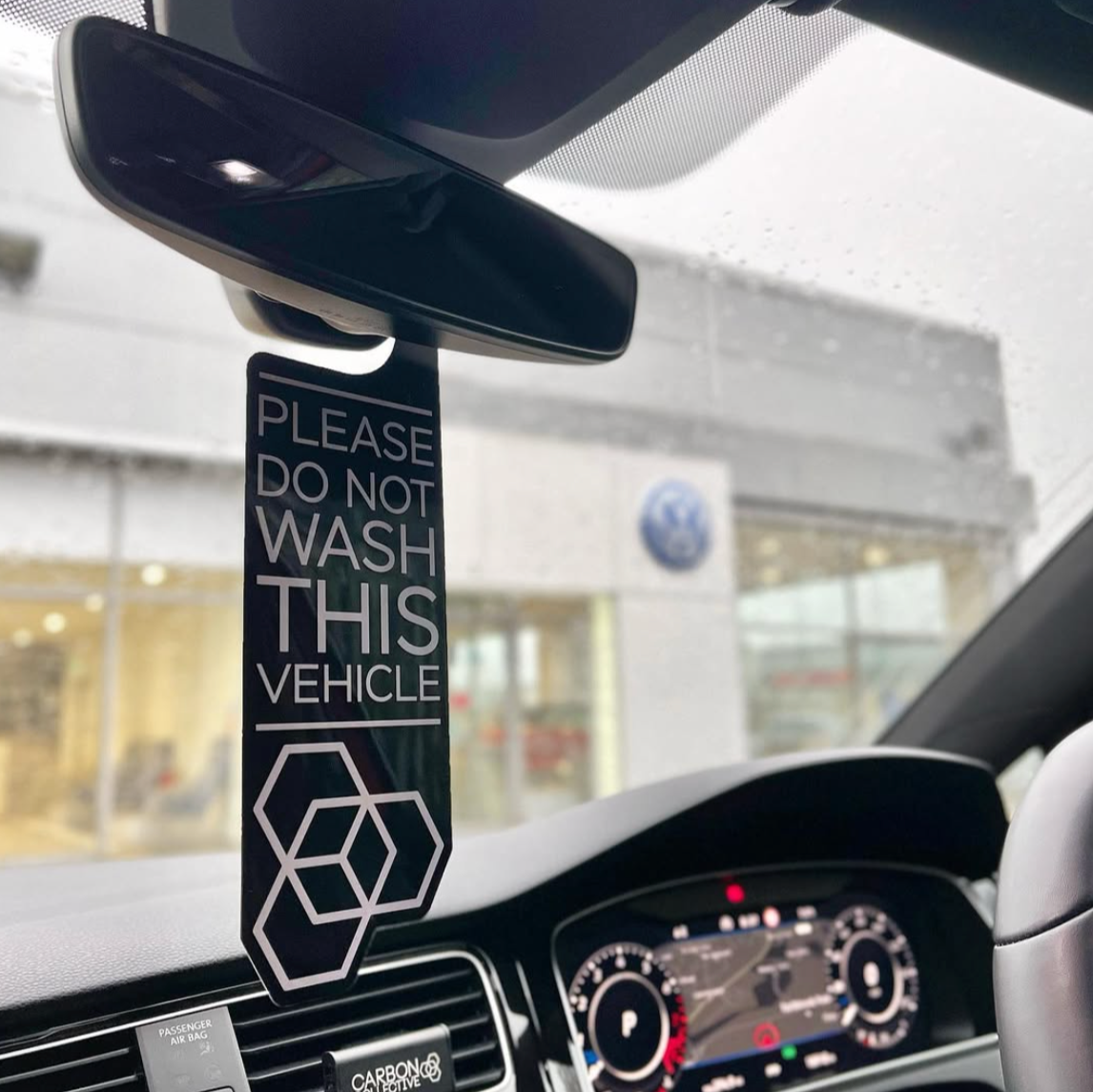 Do Not Wash PVC Hook|洗車禁止フック