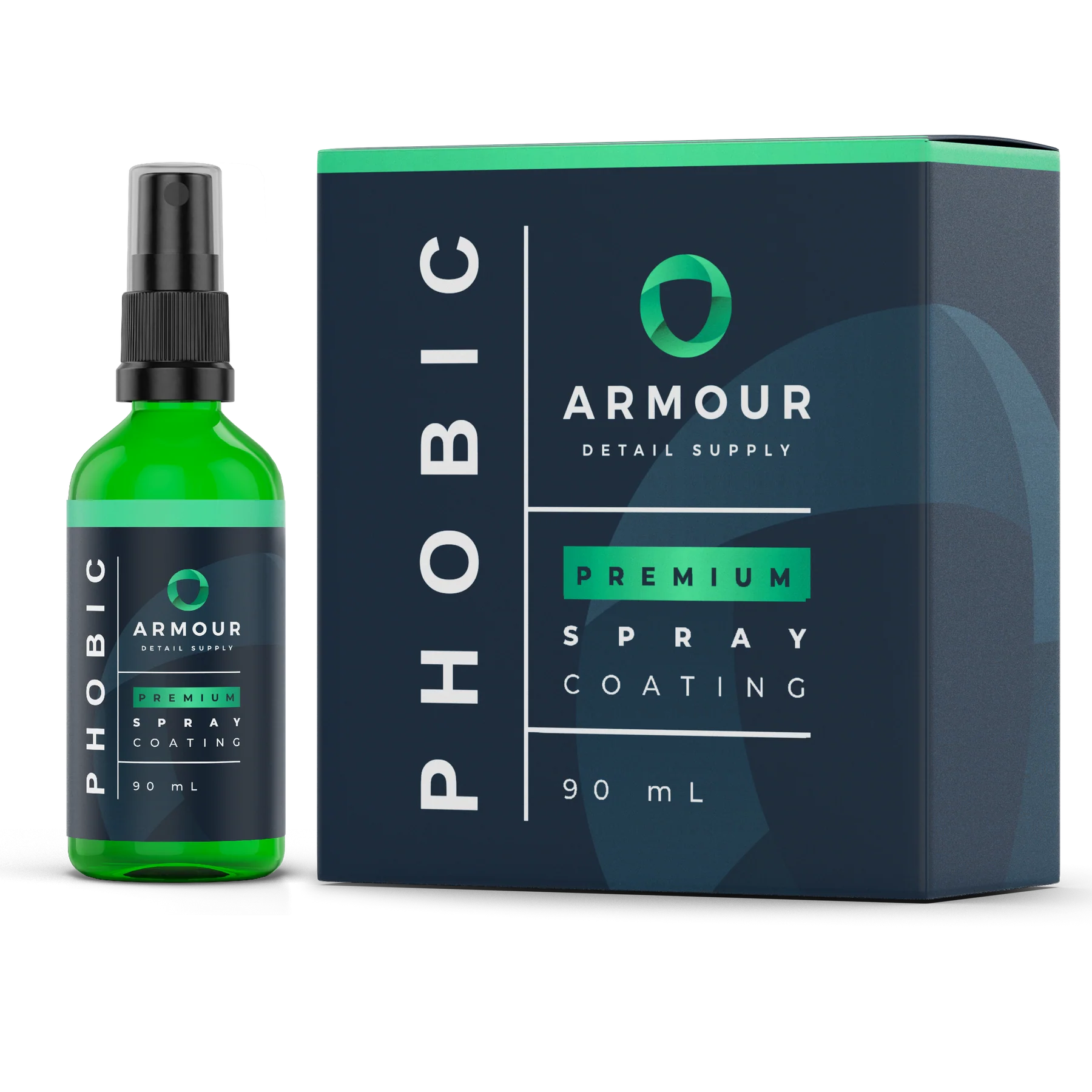 Armour Detail PHOBIC セラミックコーティング剤 Armour Detail Supply（アーマーディテイルサプライ）】PHOBIC - Spray