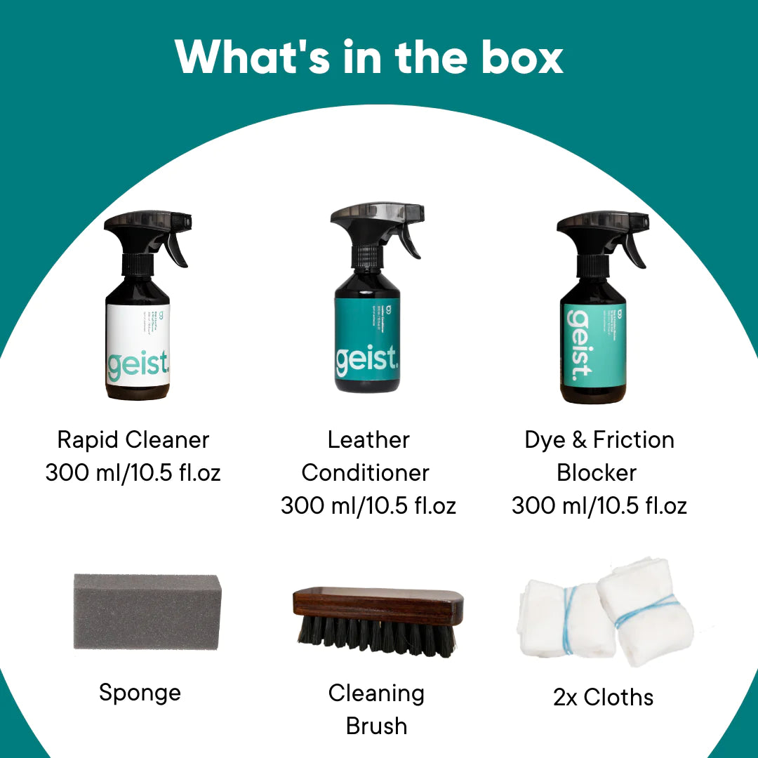 3 Plus Care Kit for Leather & Vinyl|レザーメンテナンスキット(コンディショナー入り)