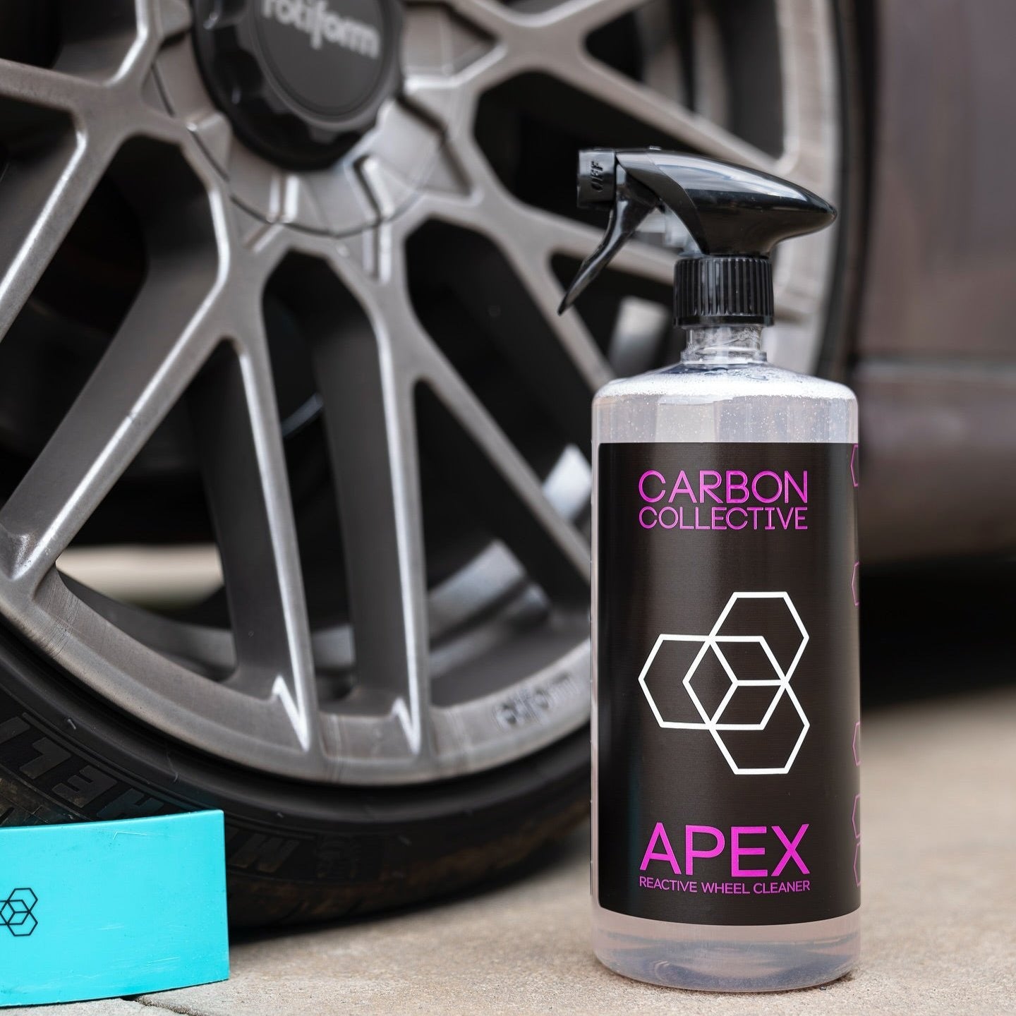 APEX Reactive Wheel Cleaner|ホイール専用 強力鉄粉除去剤
