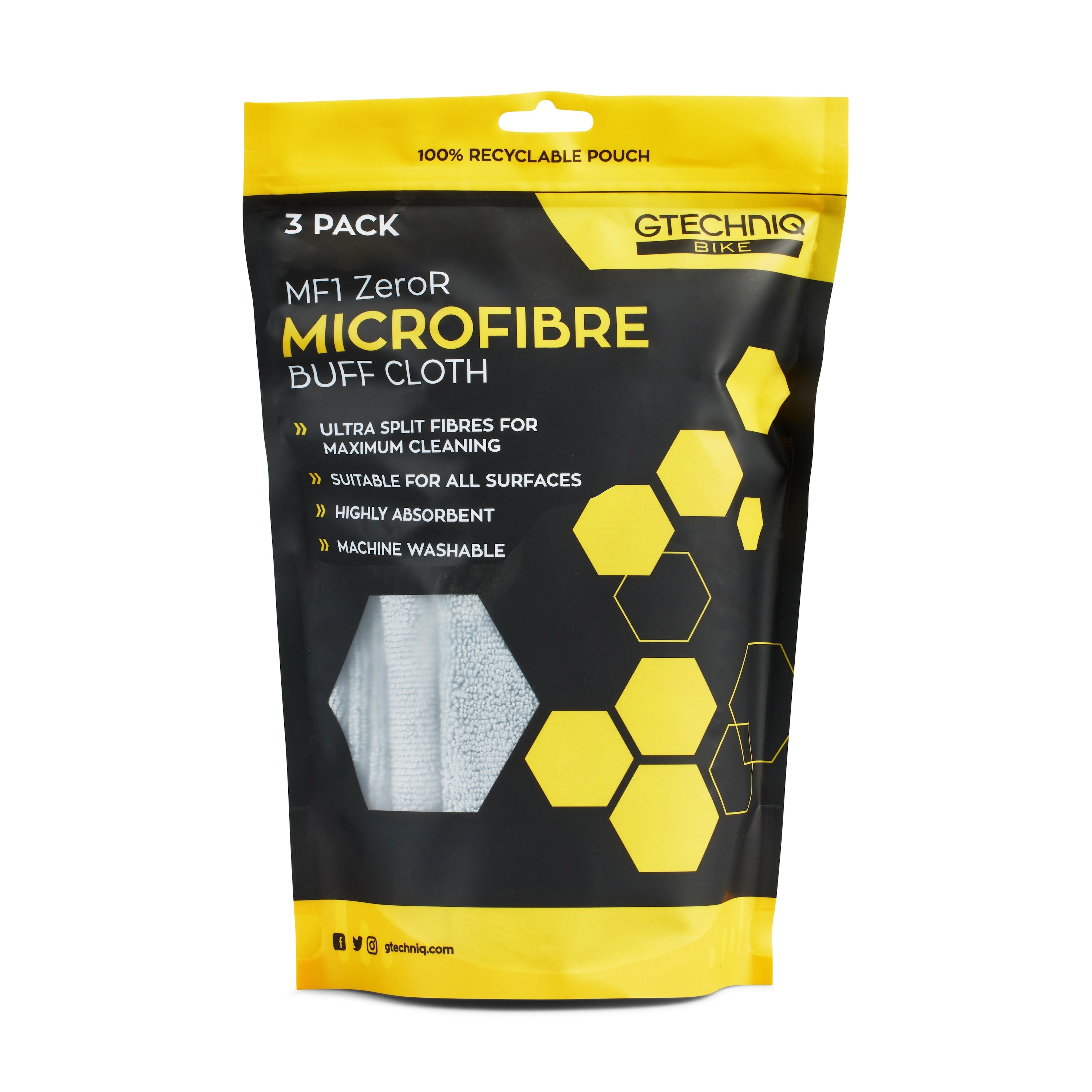 Bike Microfibre 3 Pack|バイクマイクロファイバークロス 3パック