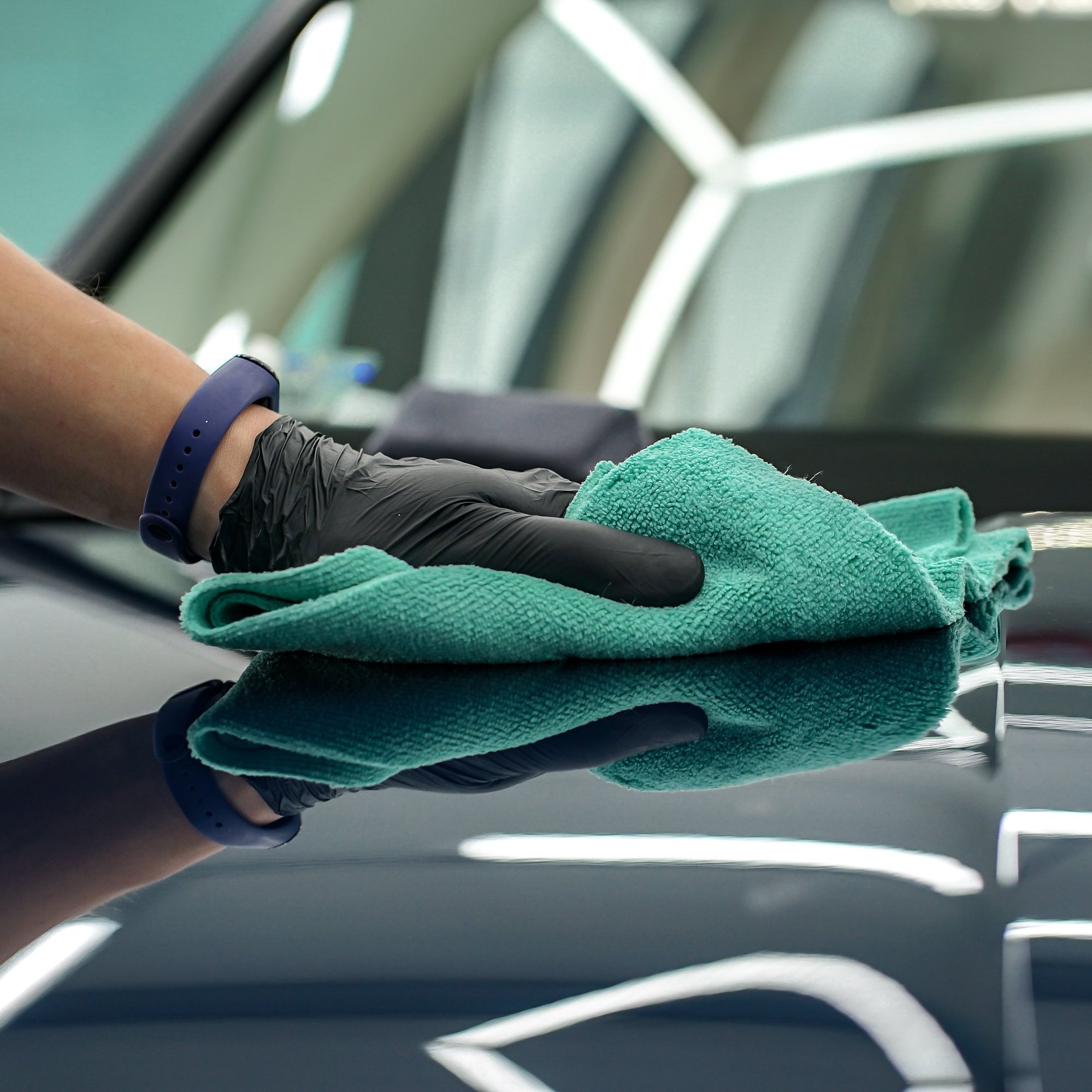 Gentle Buff|ショートパイルエッジレスマイクロファイバー(2枚パック)