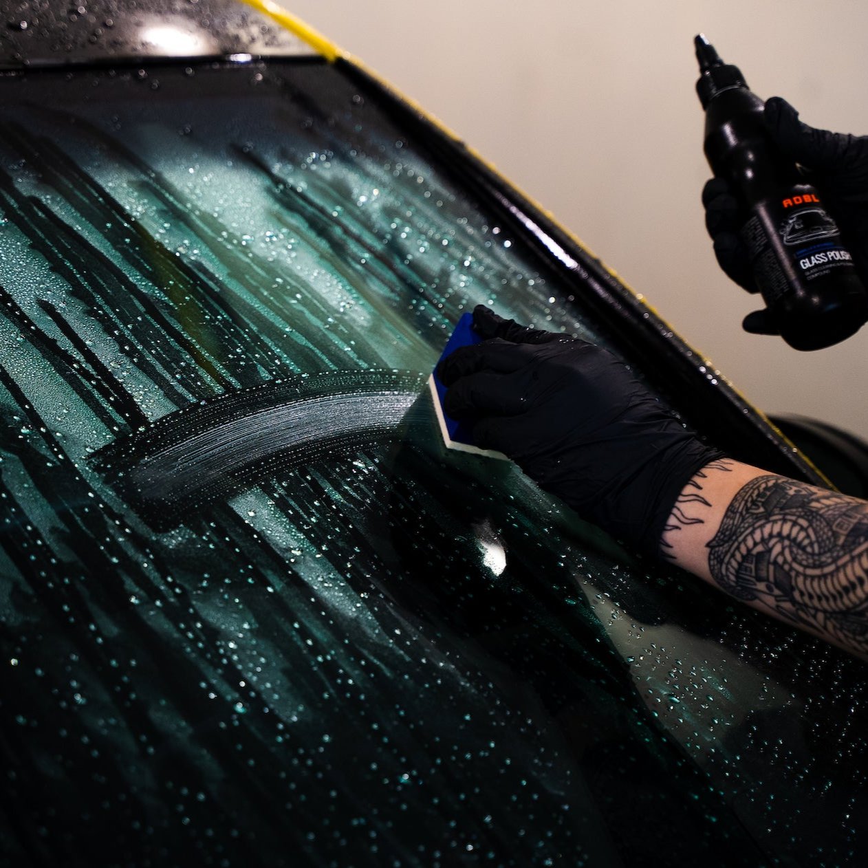 Glass Polish|ガラス研磨用コンパウンド(油膜取り)