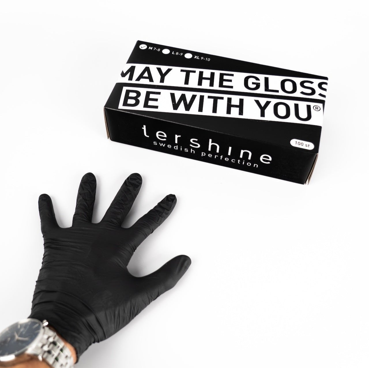 tershine | ニトリルグローブ(100枚入)