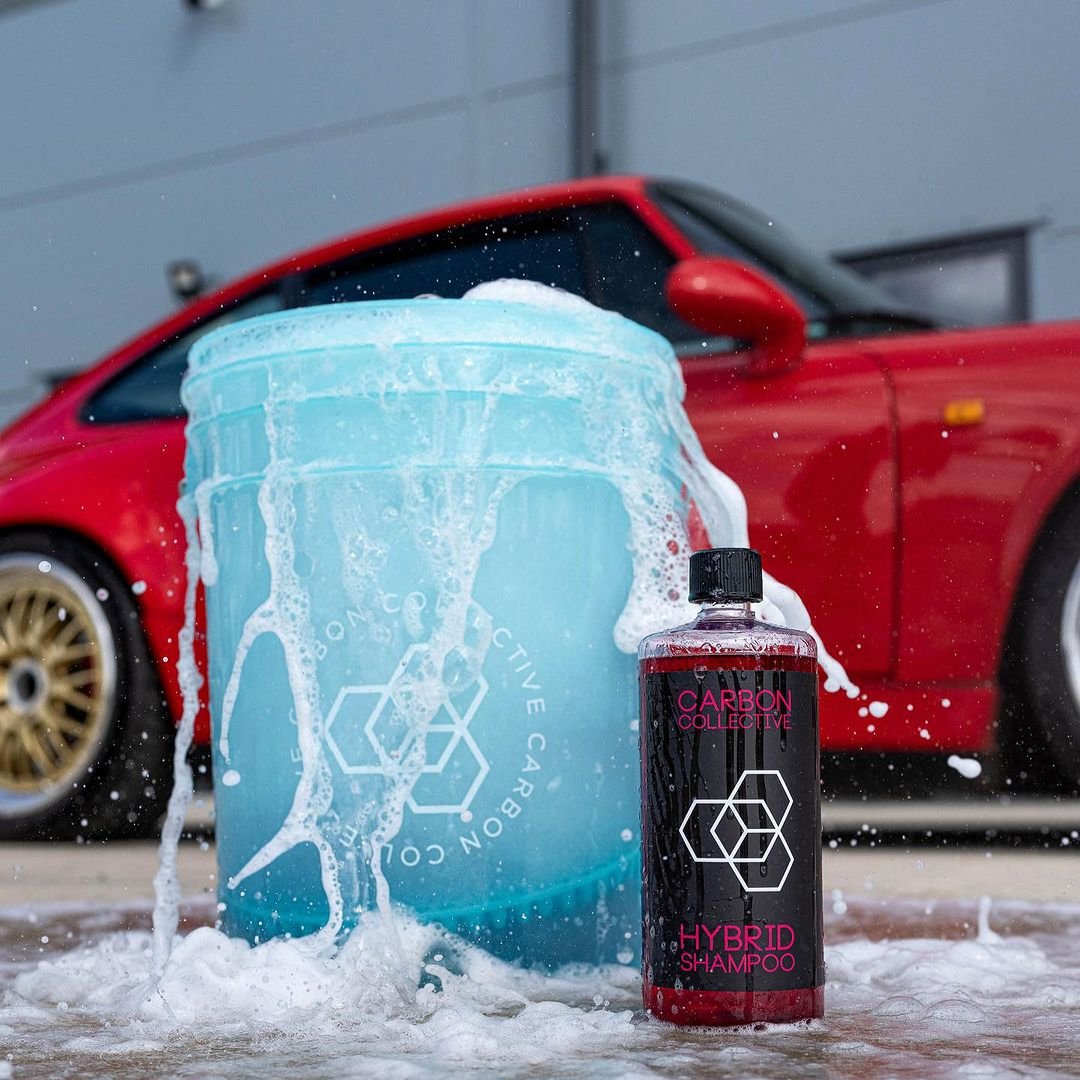 Clear Teal Detailing Bucket|クリアバケツ