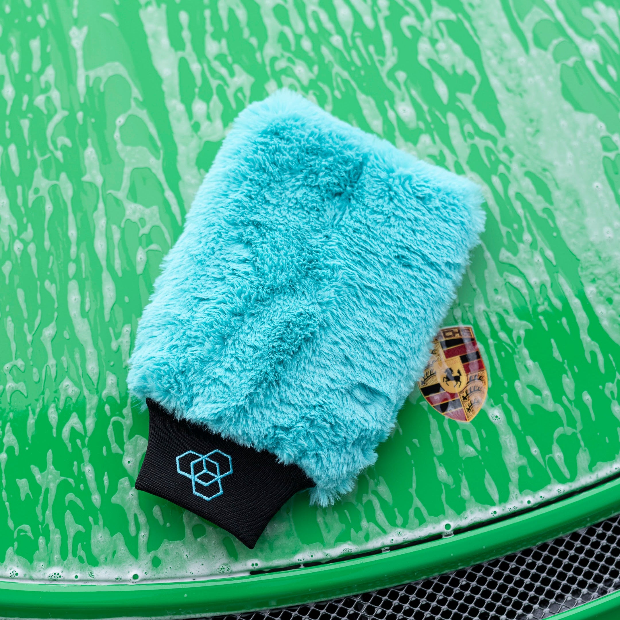 Supreme Plush Wash Mitt 4.0|ウォッシュミット(ティールブルー)