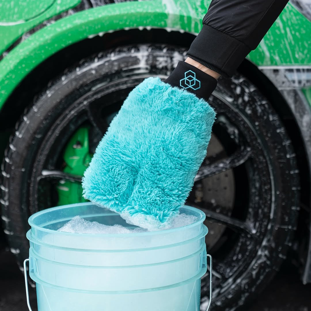 Supreme Plush Wash Mitt 4.0|ウォッシュミット(ティールブルー)