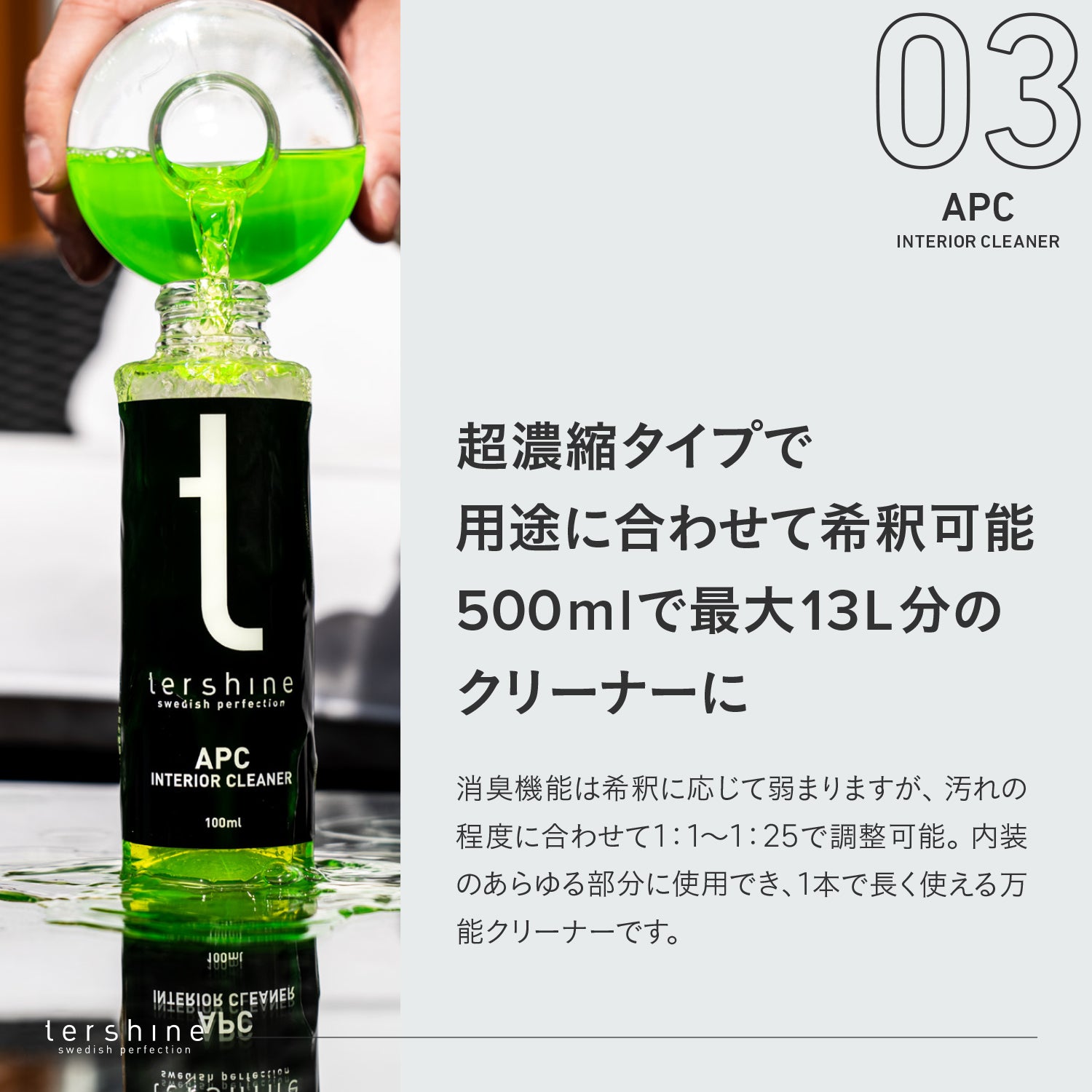 APC Interior Cleaner | インテリアクリーナー(グリーンアップル)