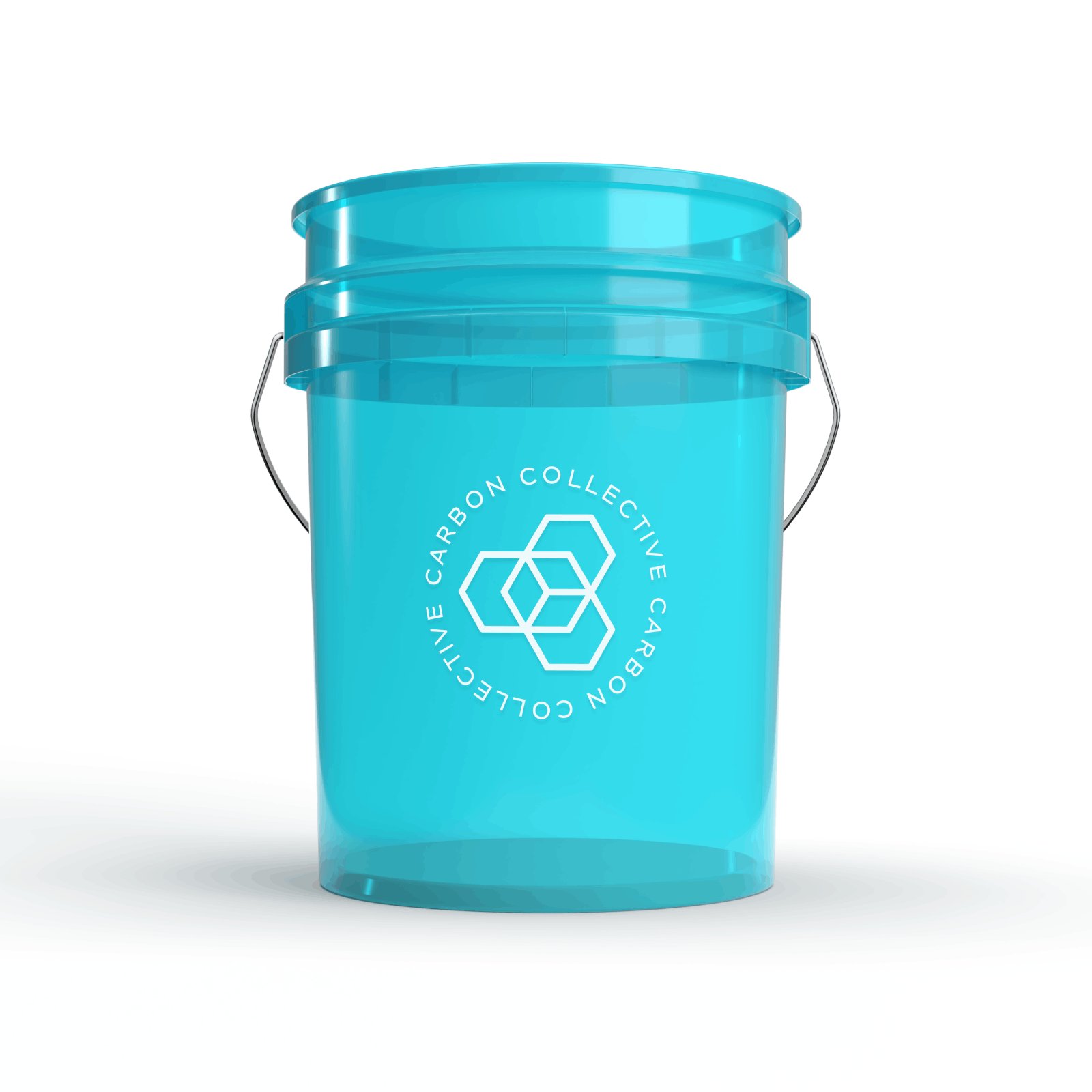 Clear Teal Detailing Bucket｜クリアバケツ