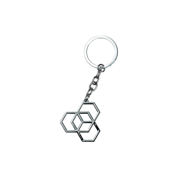 【CARBON COLLECTIVE（カーボンコレクティブ）】Logo Keyring｜ロゴ キーリング