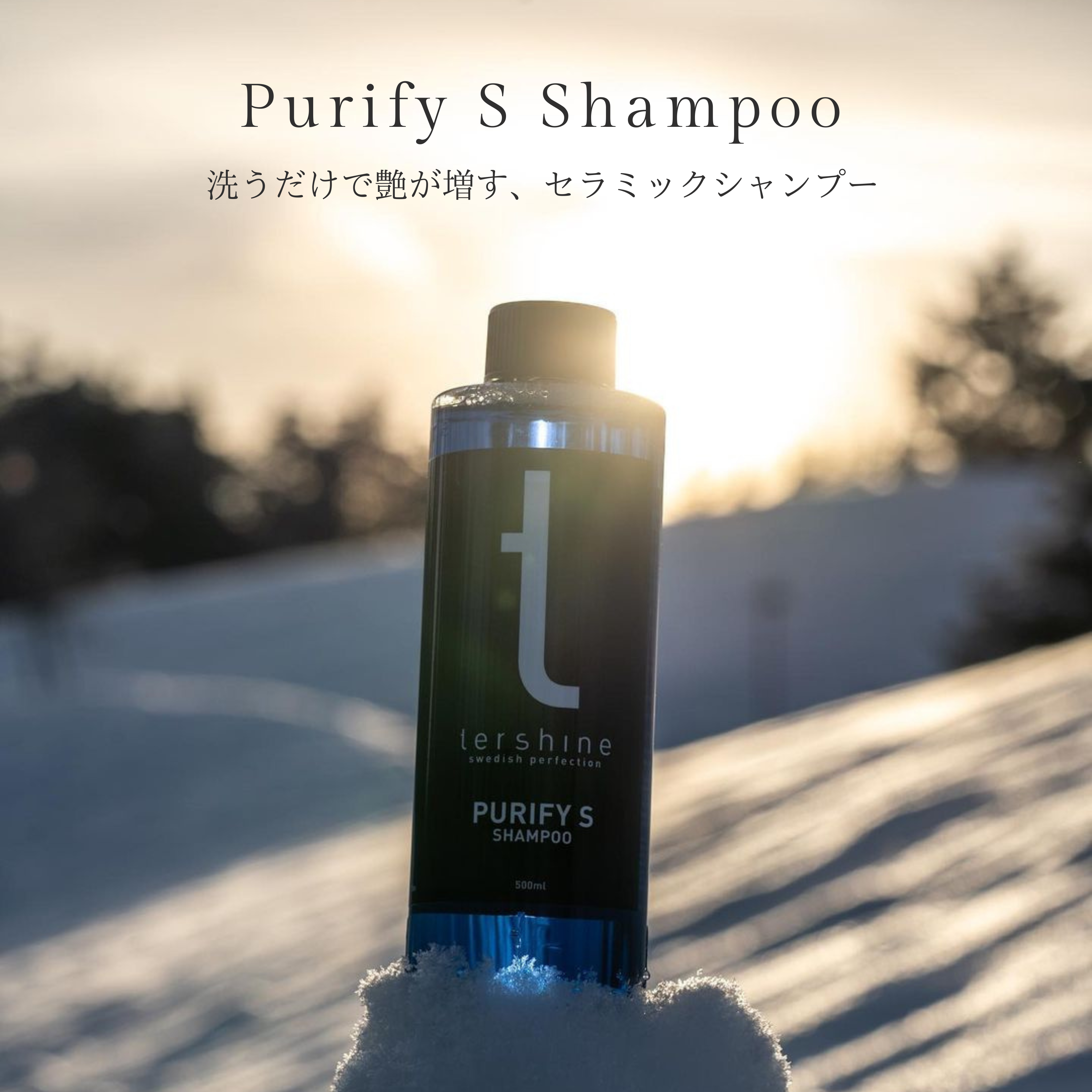 【決済時10%OFF 特別割引】Purify S Shampoo | セラミックシャンプー