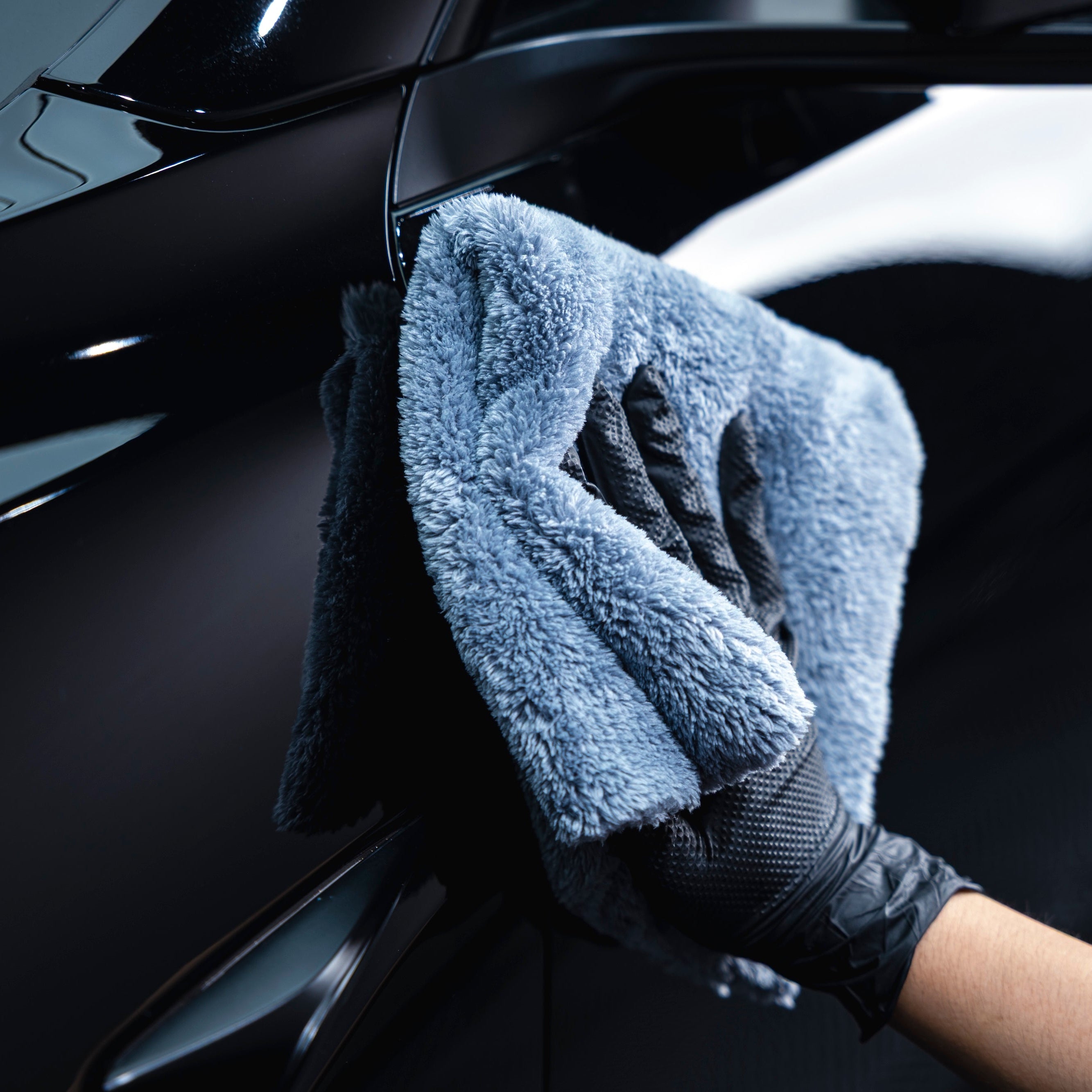 KLiN PLUSH+ BUFFING TOWEL｜仕上げ用マイクロファイバークロス（2枚入）