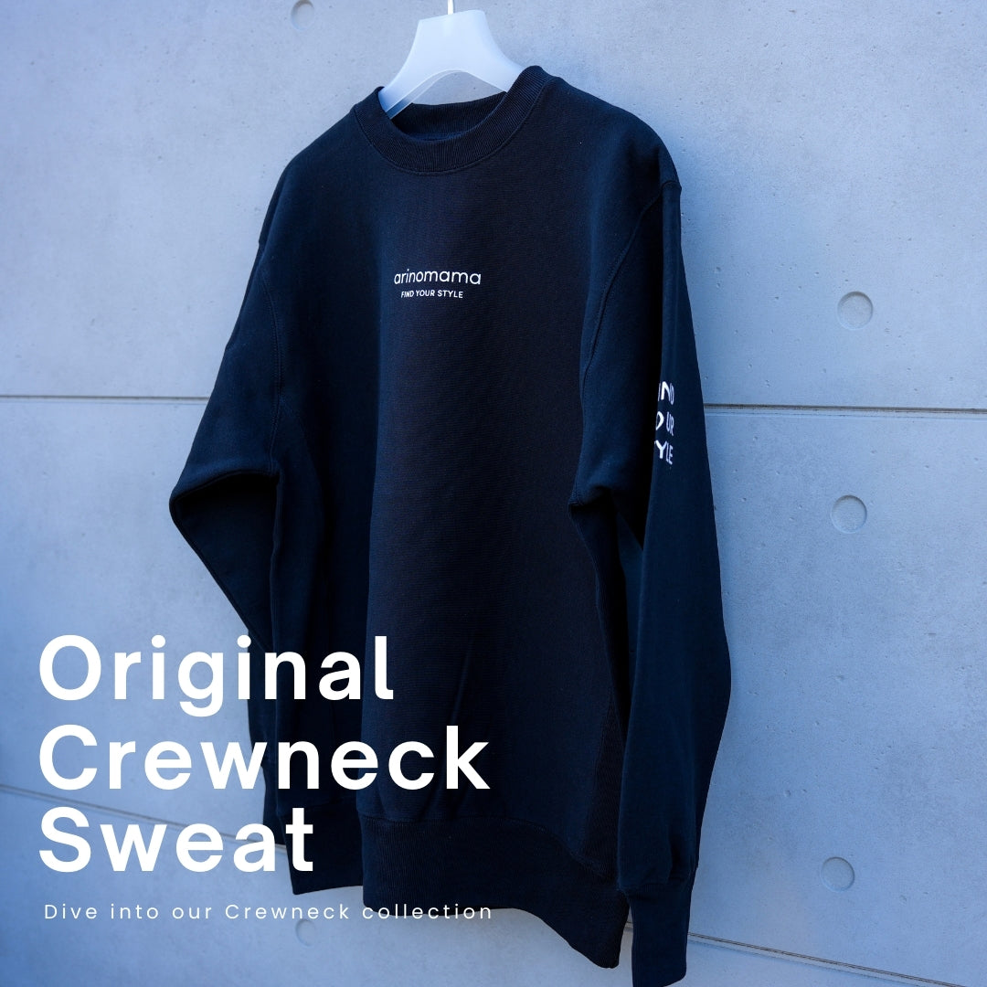 arinomama Original Crewneck | オリジナルクルーネックスウェット