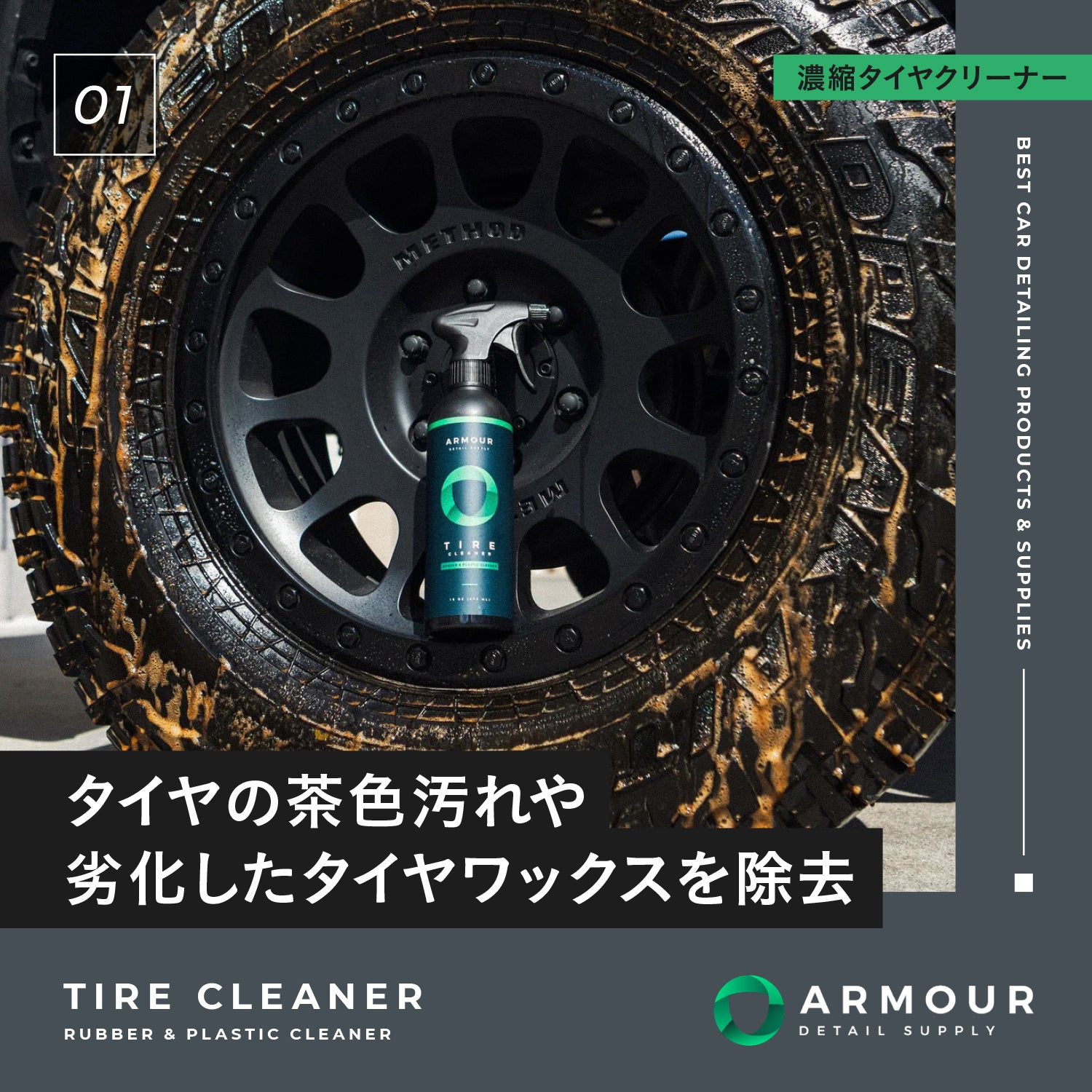 Tire Cleaner｜濃縮タイヤクリーナー