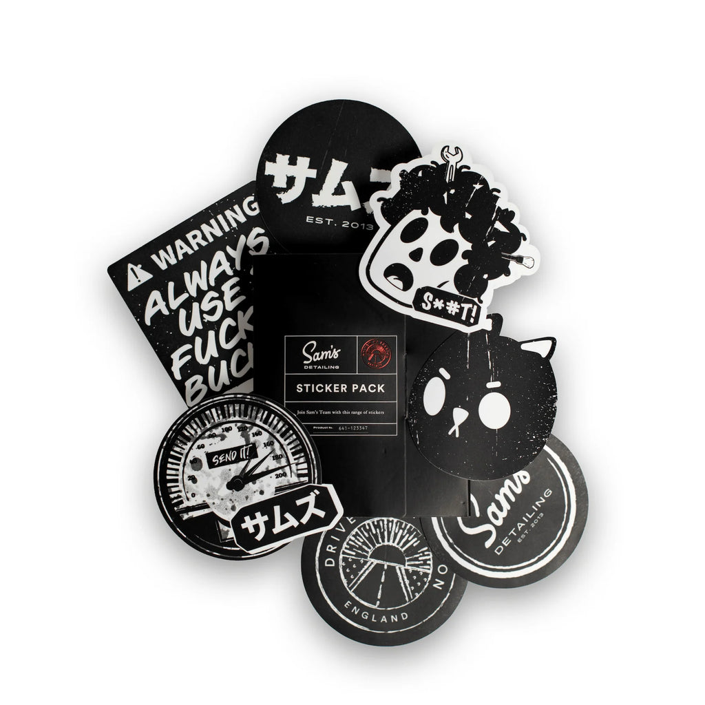 Sam's Detailing（サムズディテイリング）5本セット Sam's Detailing（サムズディテイリング）】STICKER PACK｜ステッカー